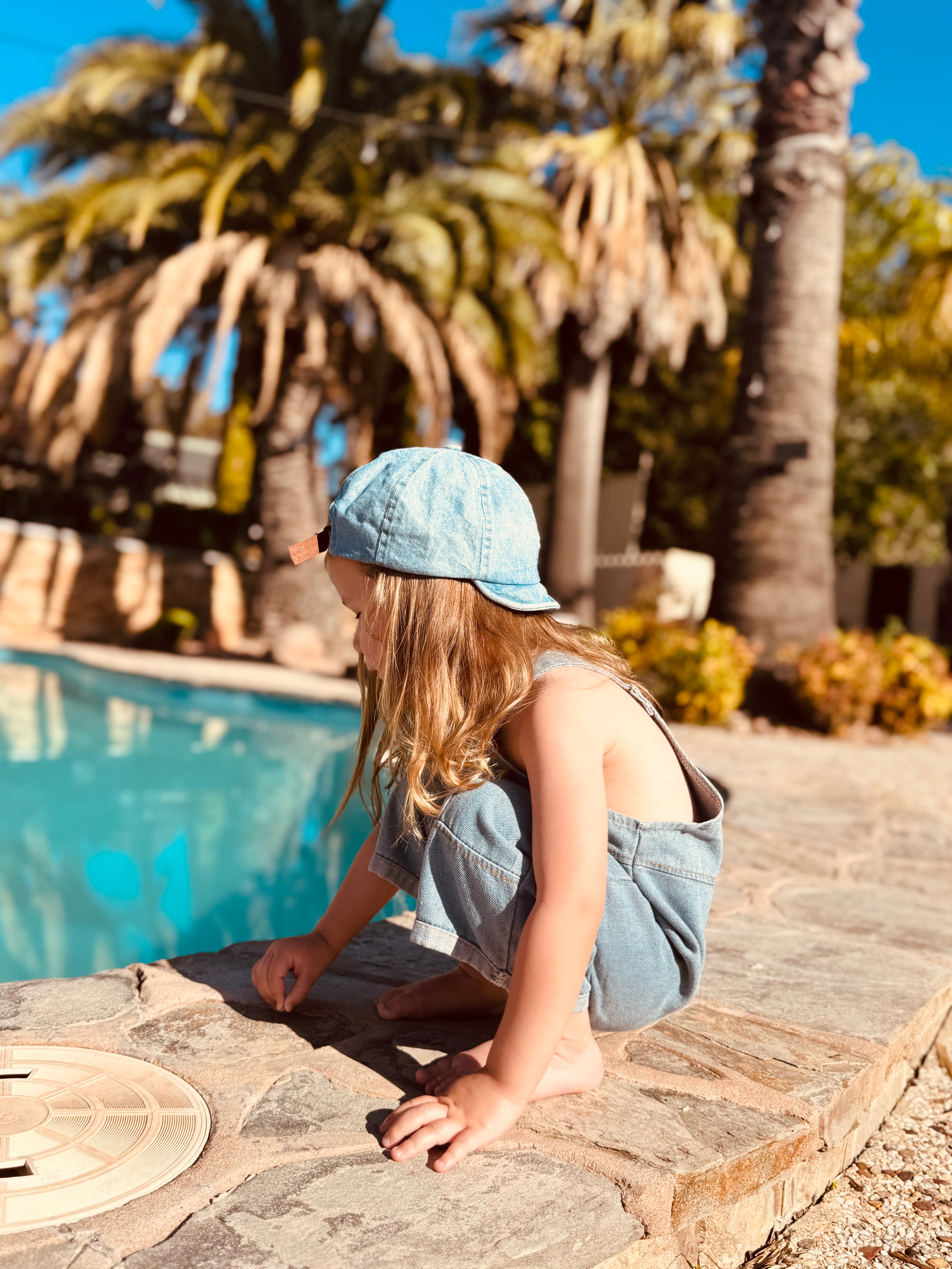Denim Mini Cap