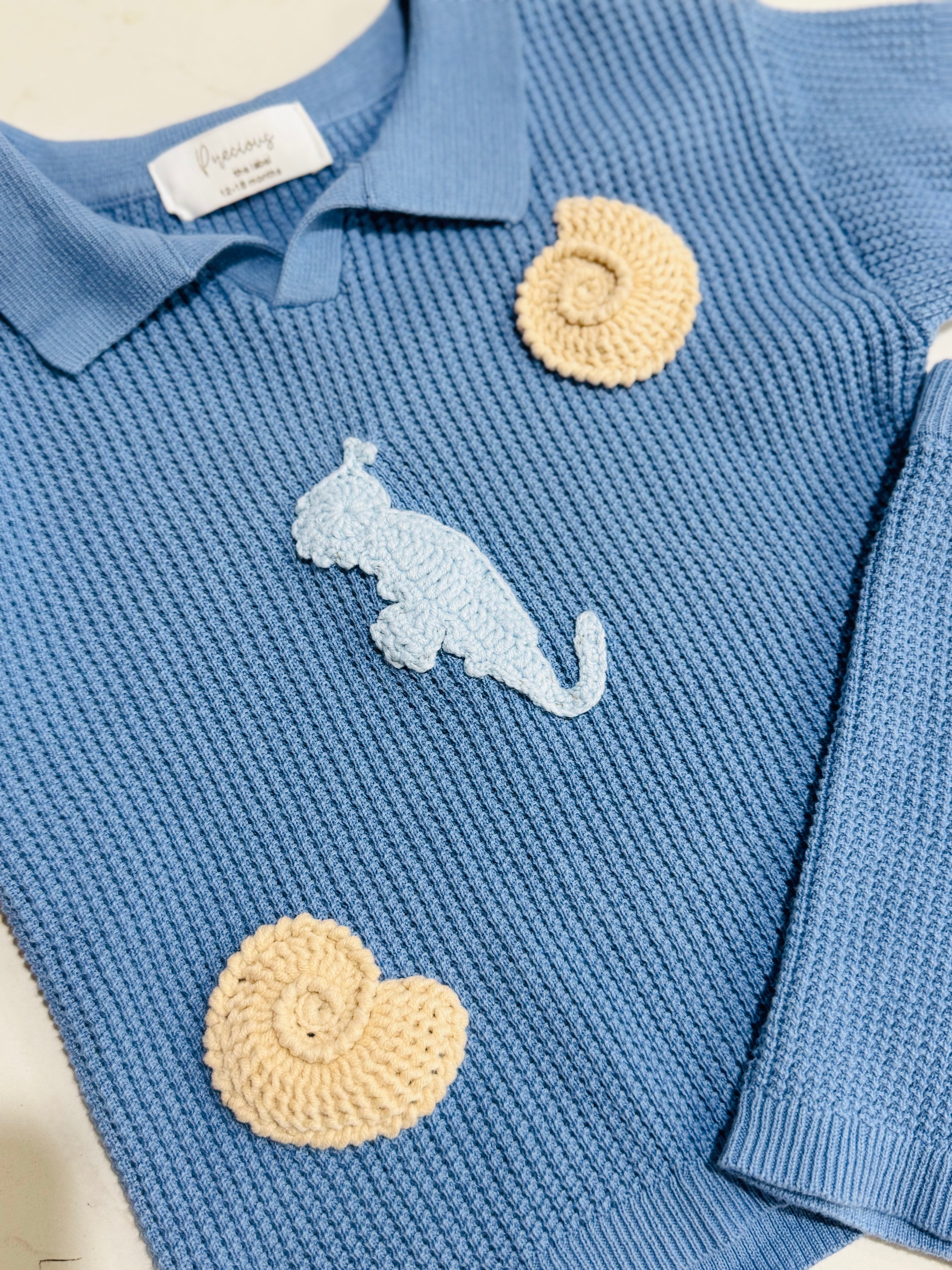 Seahorse Knit Set