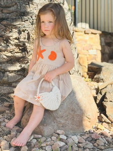Coral Shell Dress Crochet