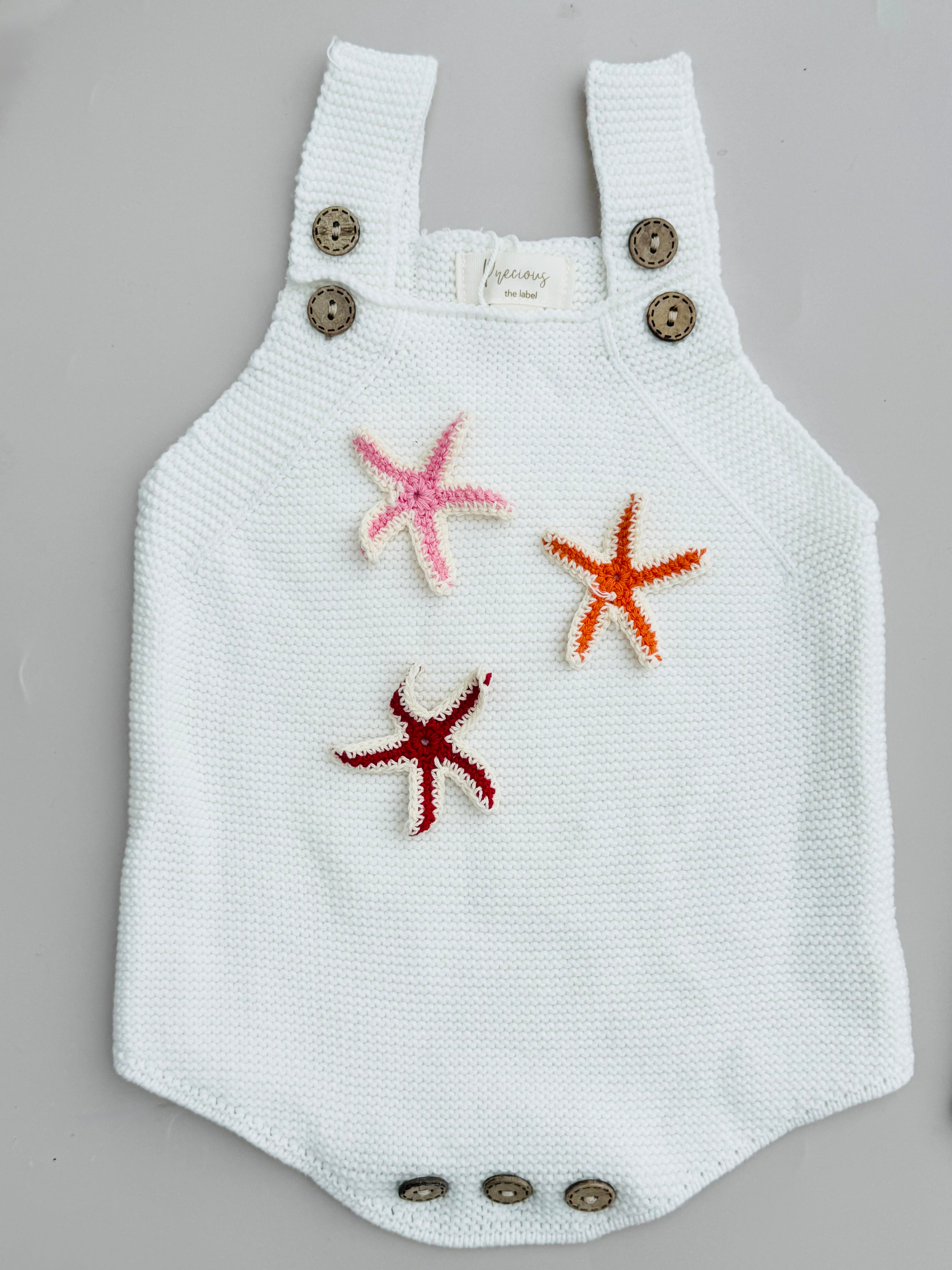 Starfish Crochet Romper