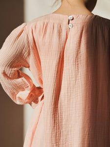 Belle Bow Dress - Pink