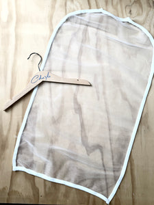 Custom Hanger & Mesh Bag