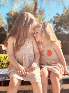 Coral Shell Dress Crochet