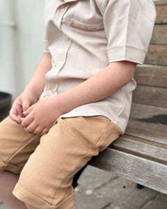 Cappuccino Shirt Set