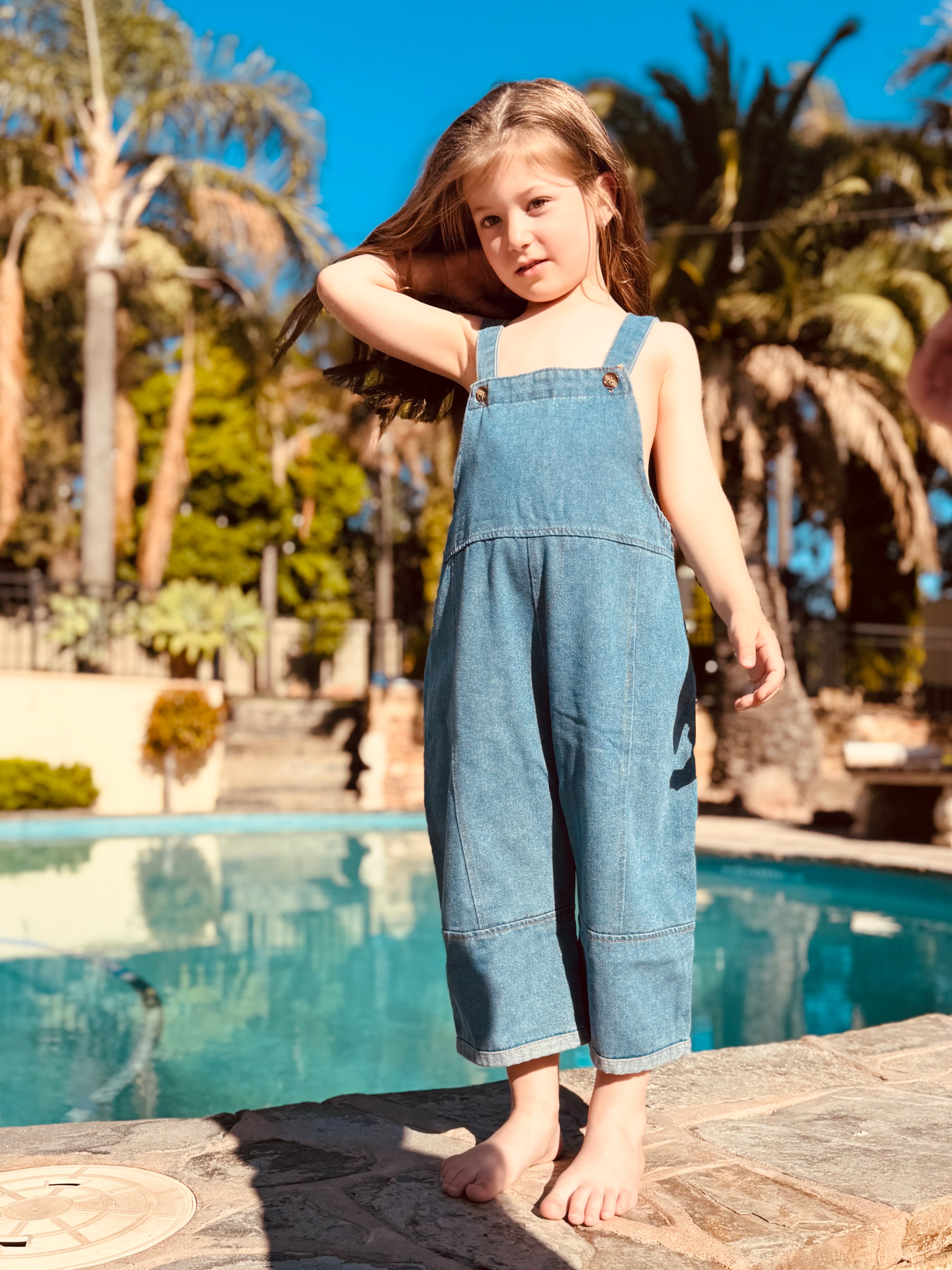 Seaside Oversized Overalls