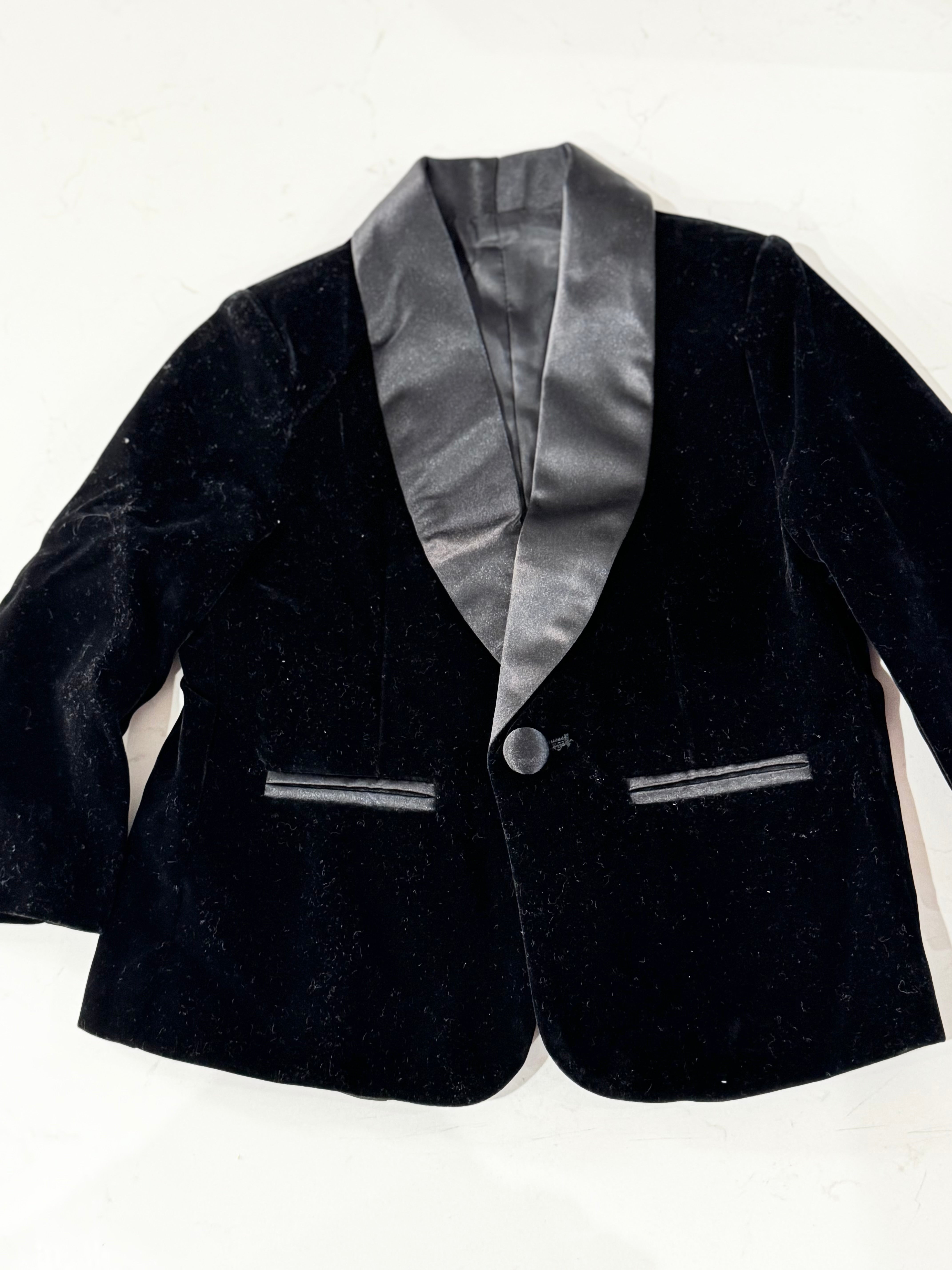 Black Velvet Blazer