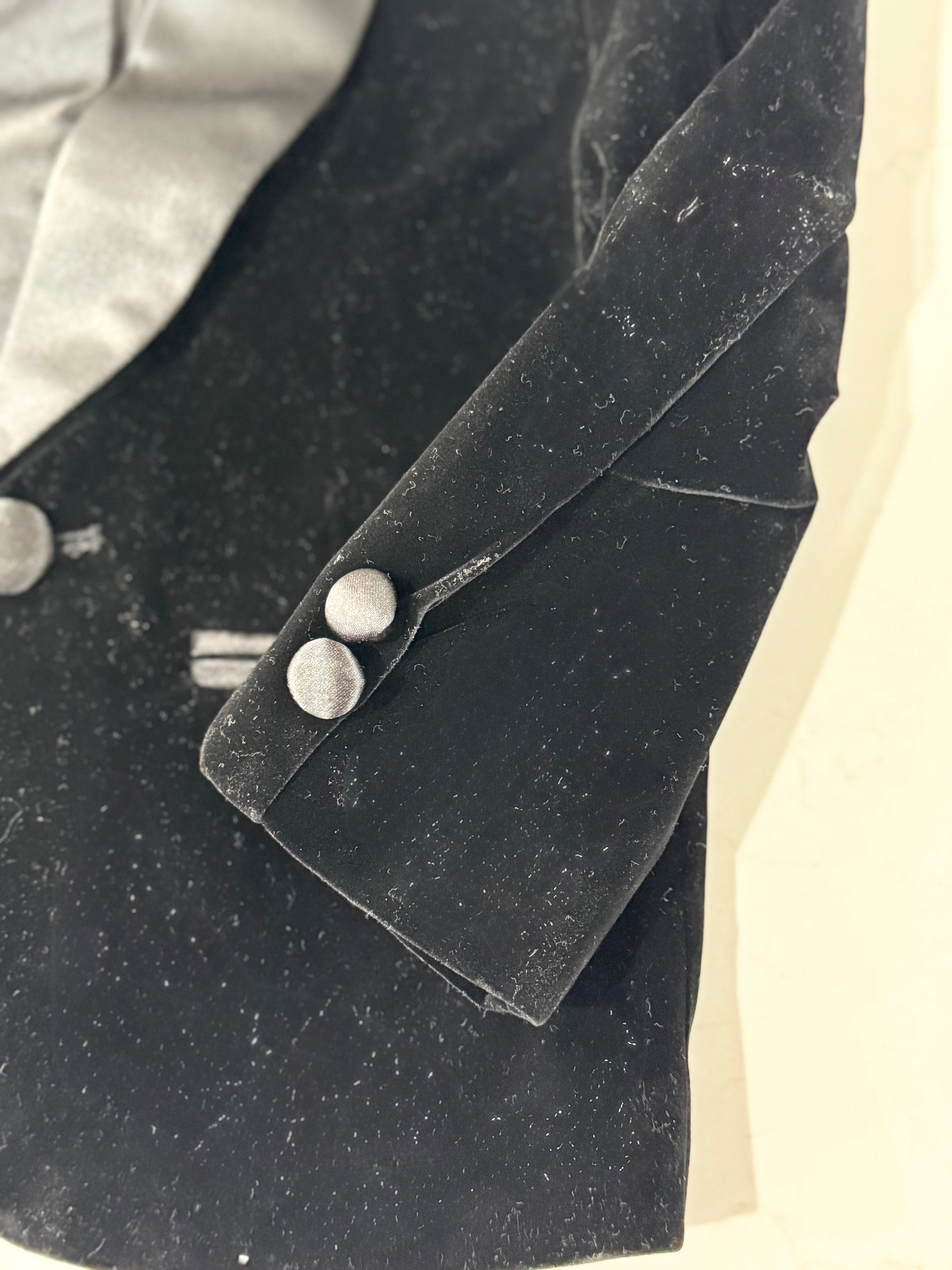 Black Velvet Blazer