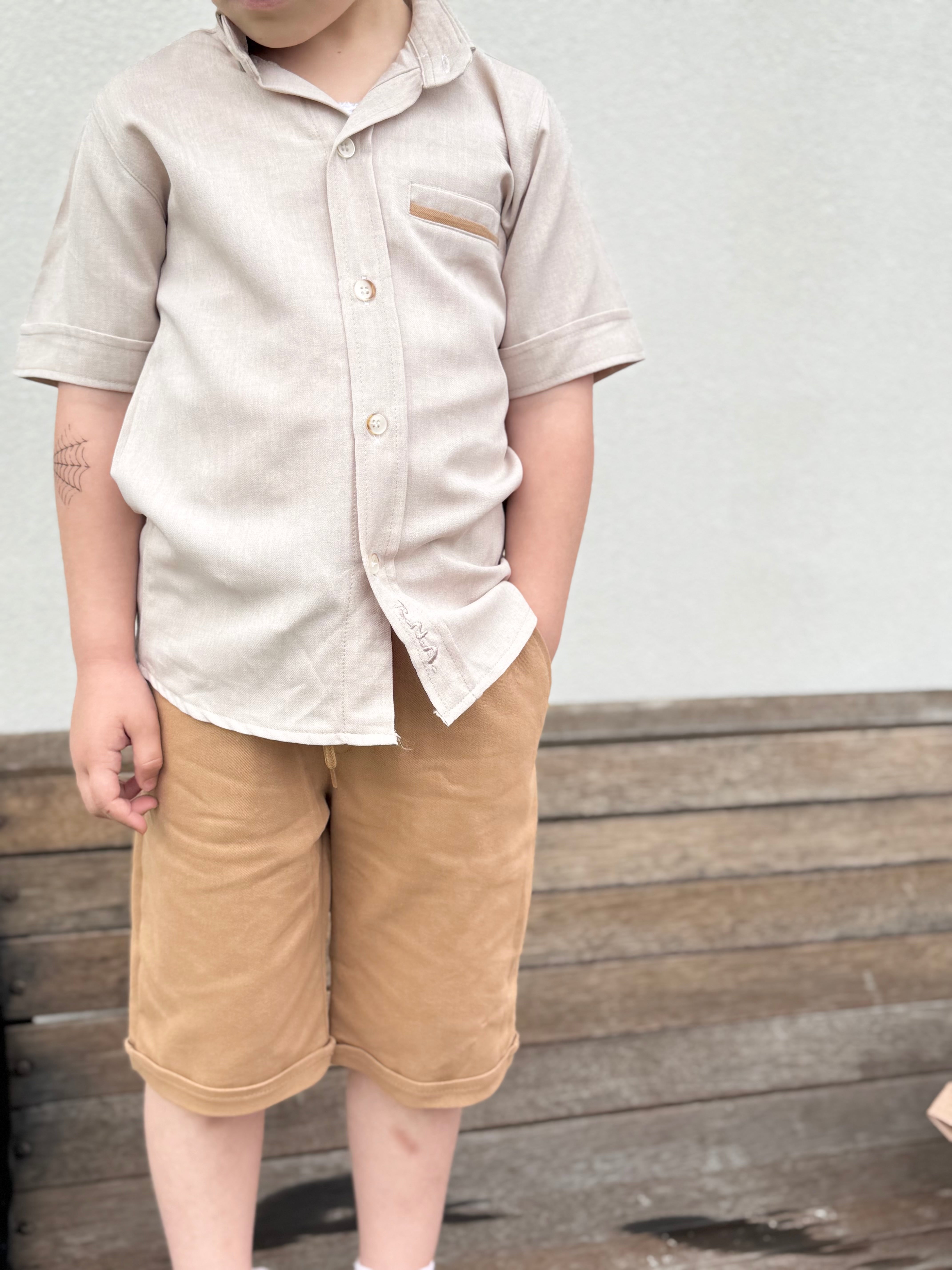 Cappuccino Shirt Set