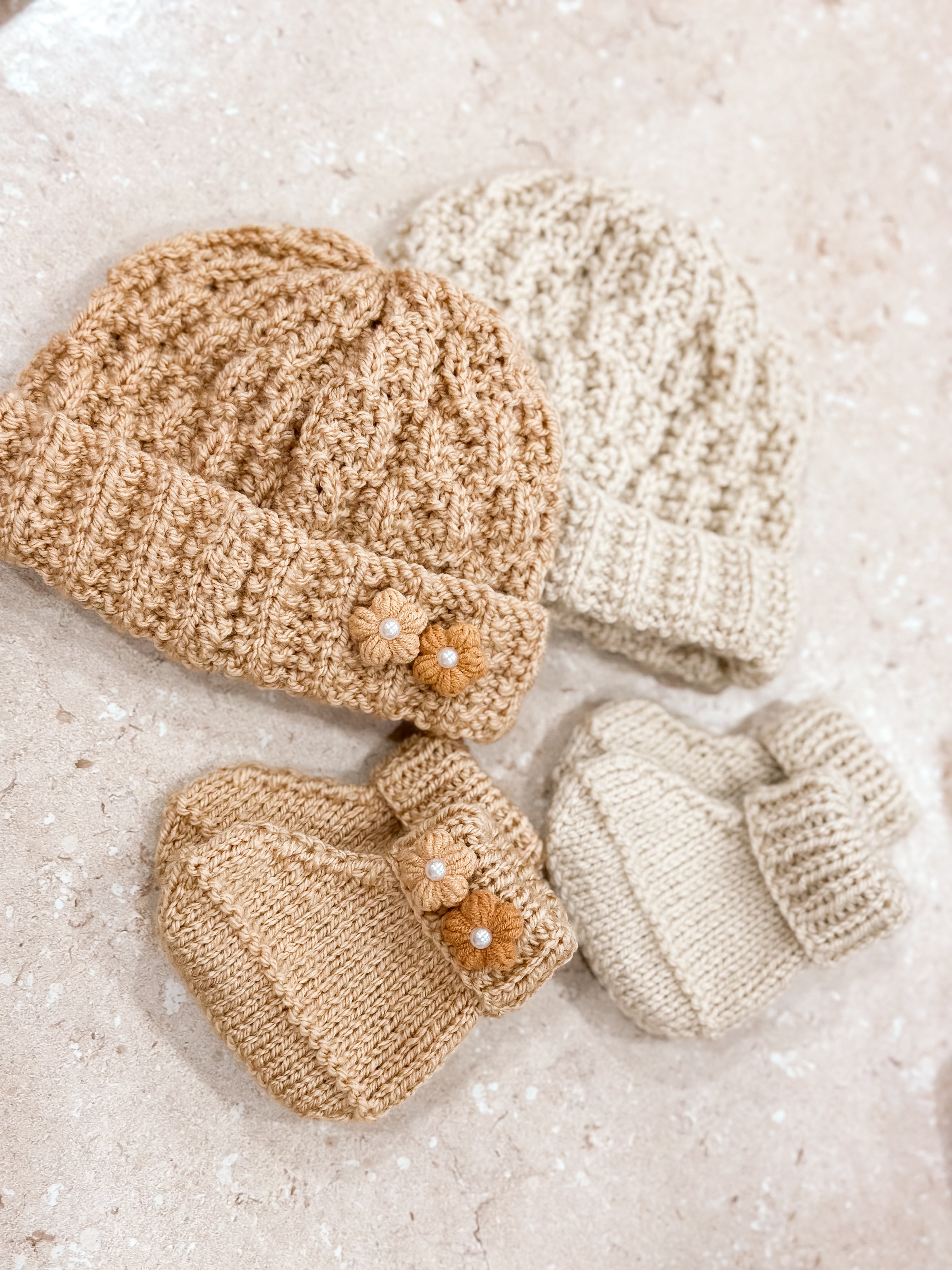 Precious Beanie & Bootie Set