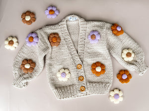 Daisy Cardigan - Autumn Handmade Knit