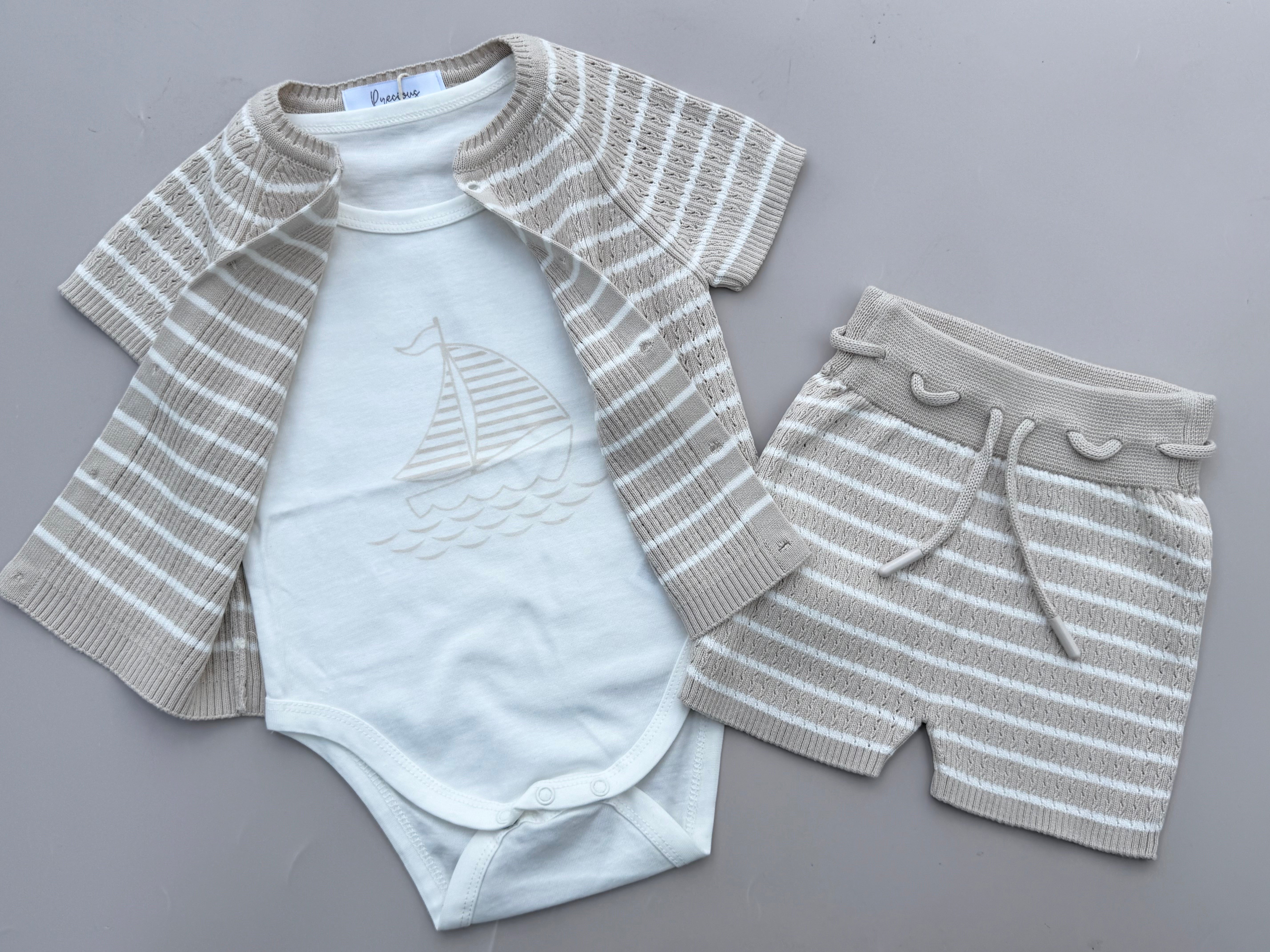 Sailboat Knit Set