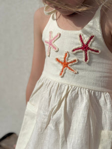 Starfish Tie Crochet Dress