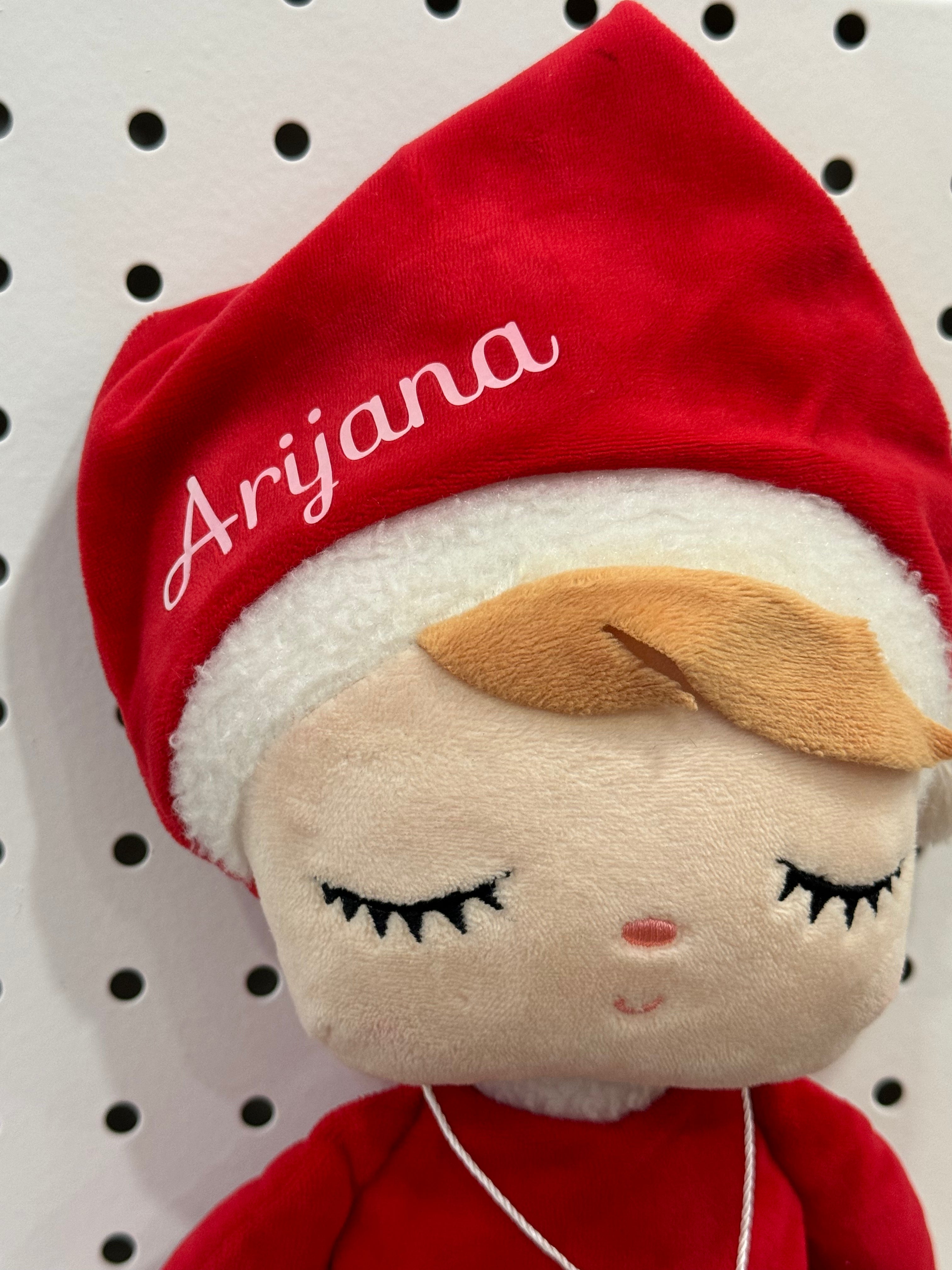 Xmas Plush PreOrder - Personalised