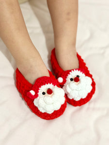 Santa Booties Handmade