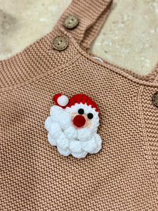 Santa Crochet Romper Handmade