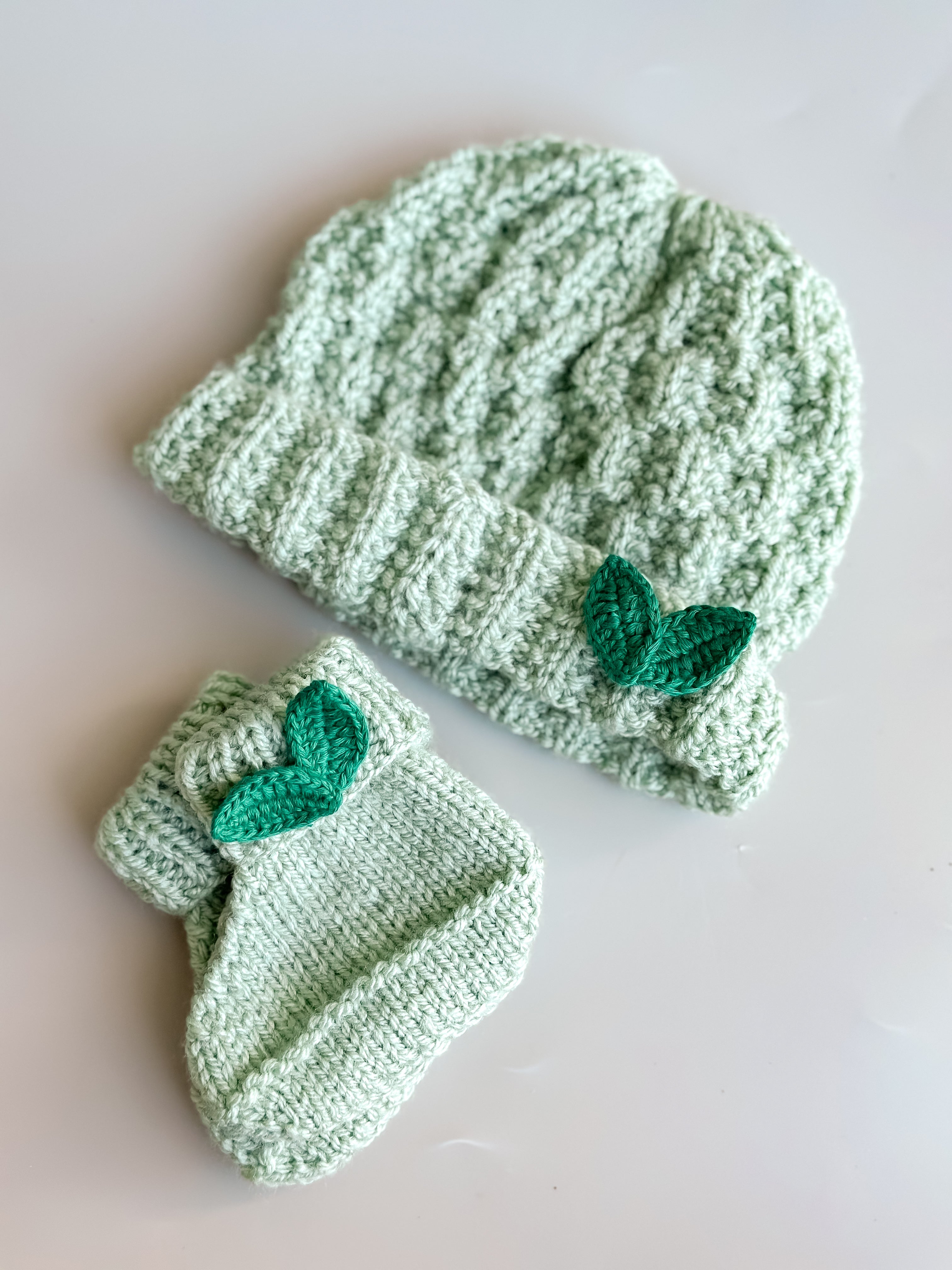 Precious Beanie & Bootie Set