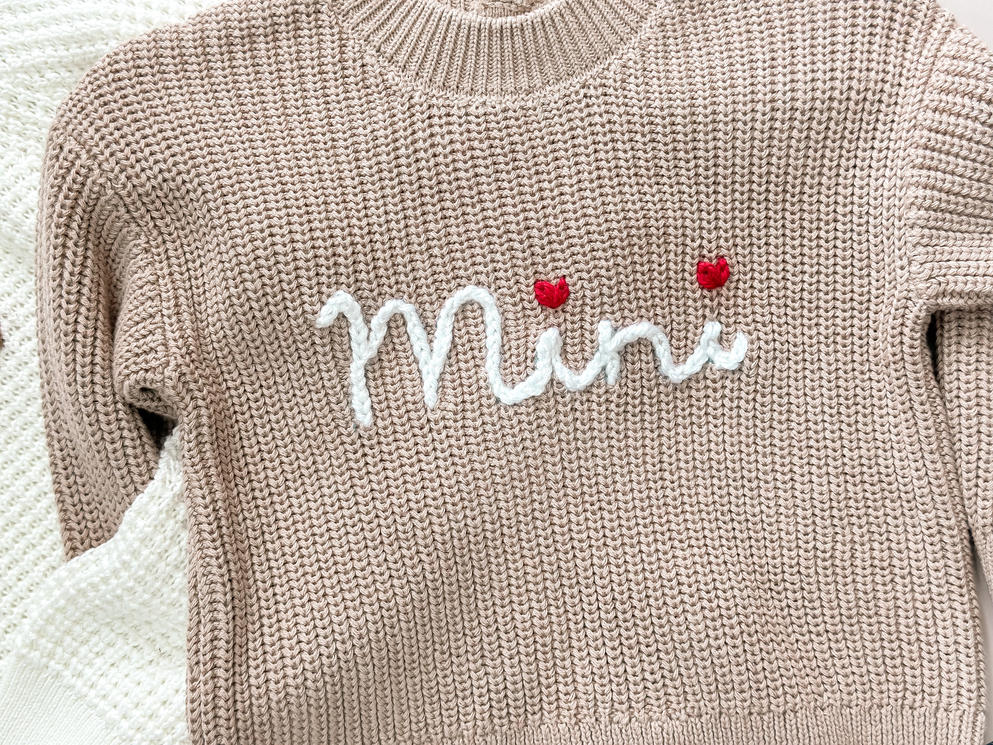 Mama & Mini Hand-Embroidered Sweater Sets