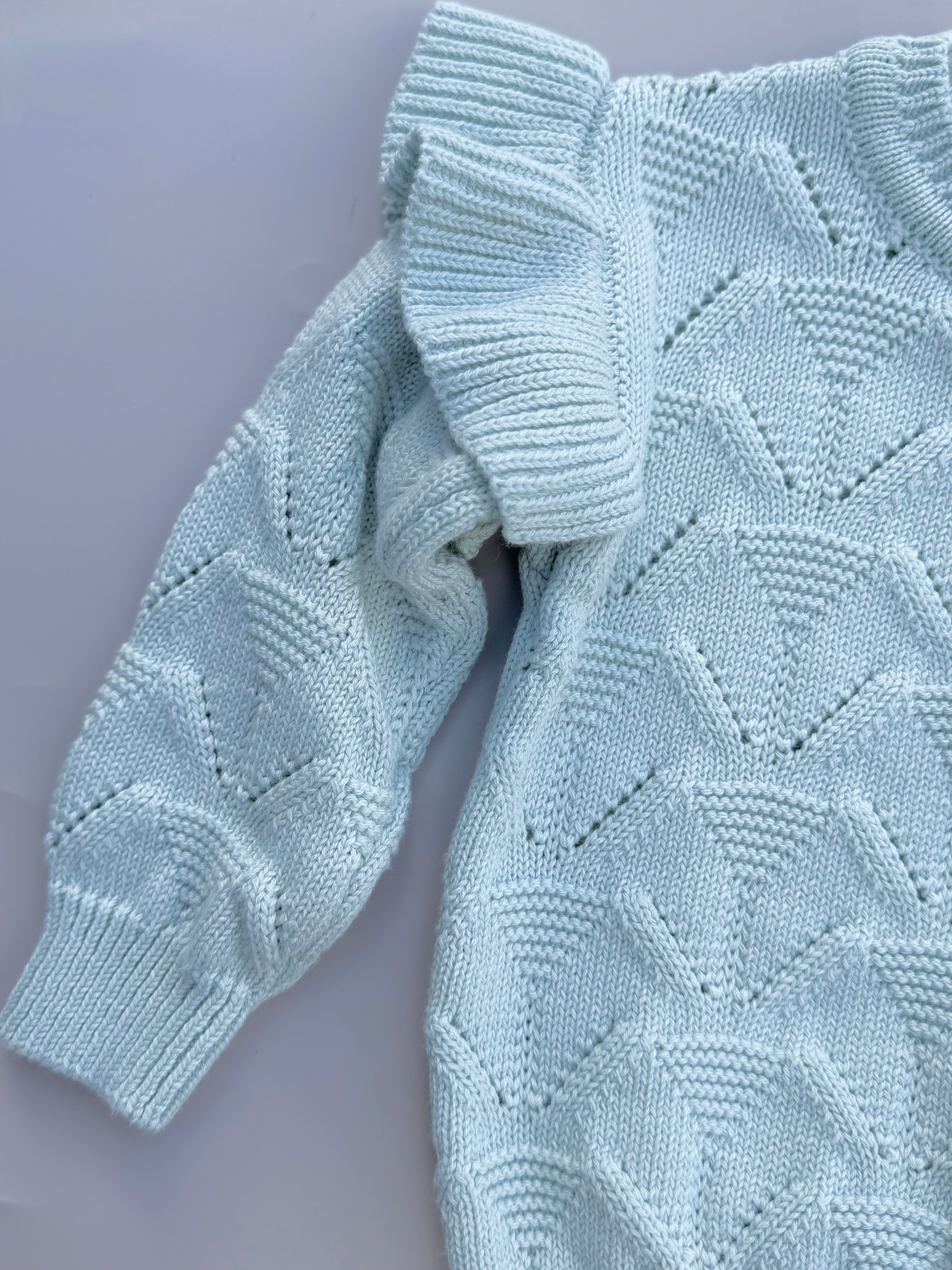 Frill Flare Chunky Set Mint Green
