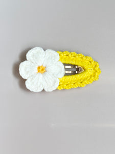 Flower Crochet Clip - Handmade