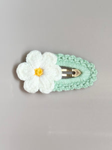 Flower Crochet Clip - Handmade