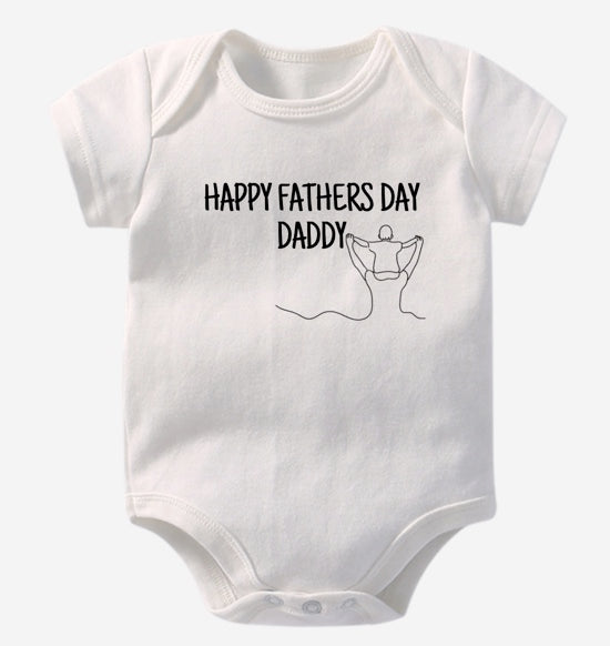 HAPPY FATHER'S DAY ONESIE