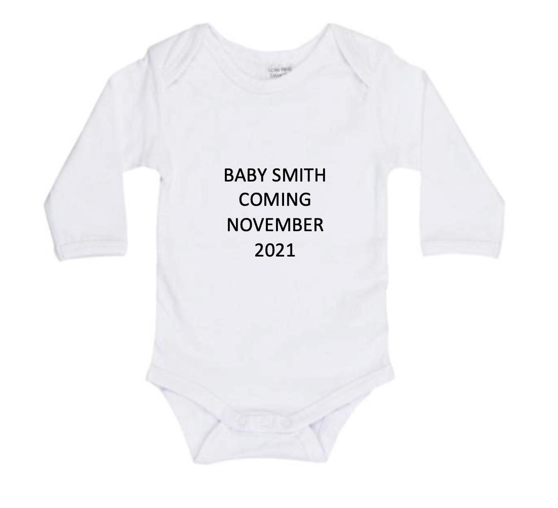 BABY ANNOUNCEMENT