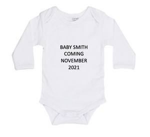 BABY ANNOUNCEMENT