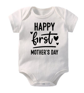 Happy First Mother's Day Onesie