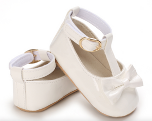 Bella Patent Shoes - White