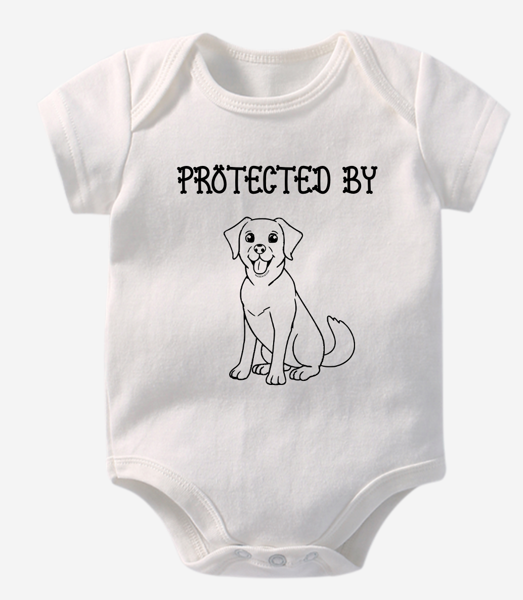 Protected By Pet Onesie/Tee