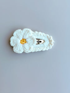 Flower Crochet Clip - Handmade