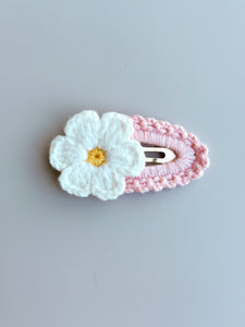 Flower Crochet Clip - Handmade